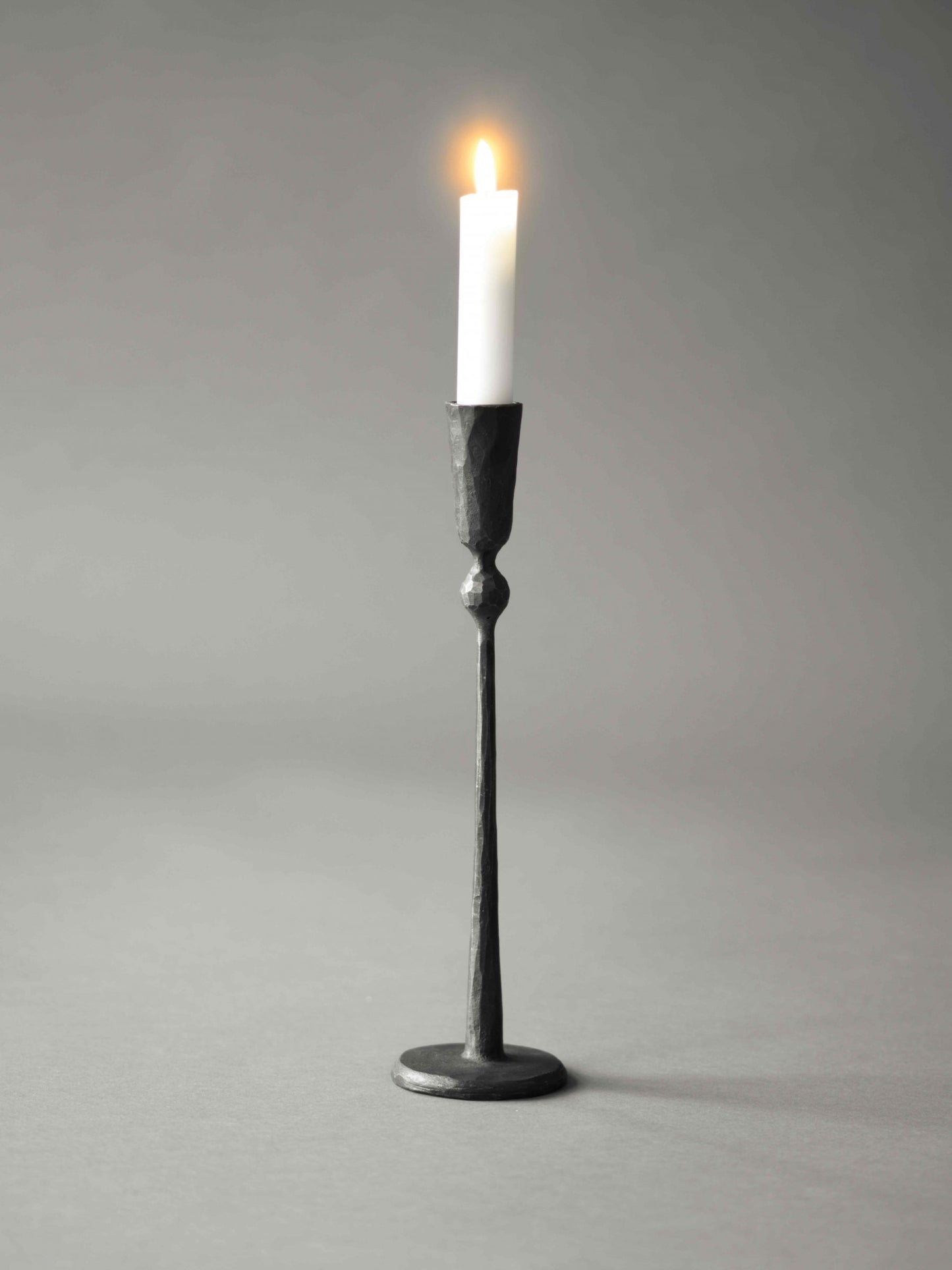 Candle holder | BALL | MEDIUM BLACK