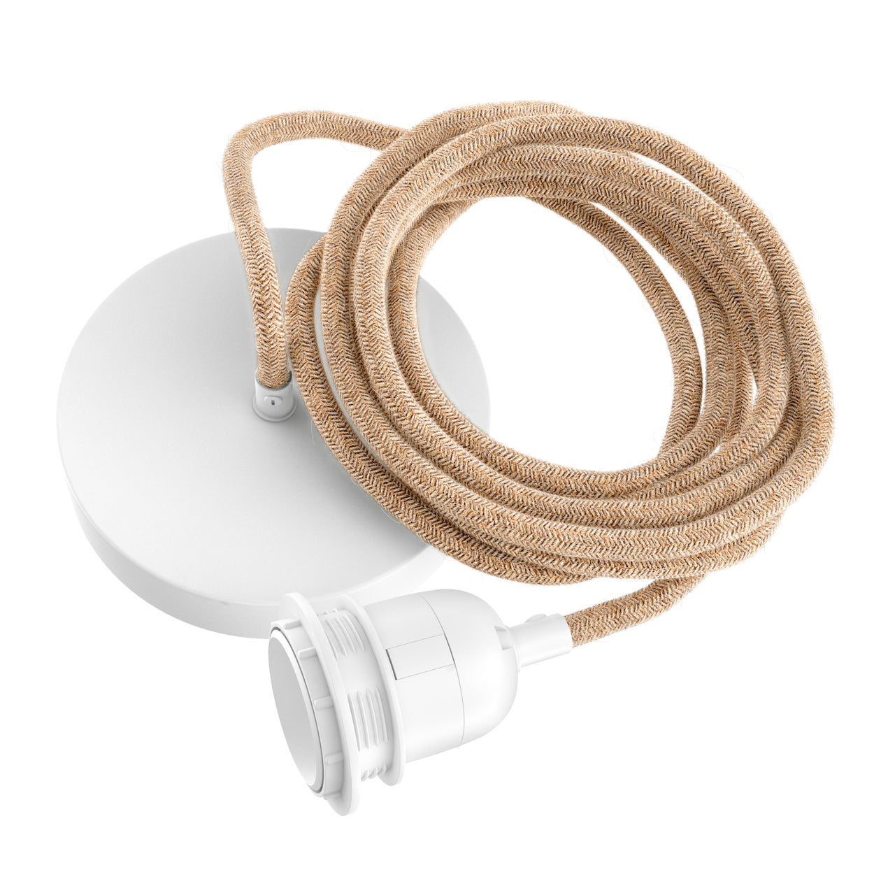 CABLE FIXATION | BLANC & NATUREL