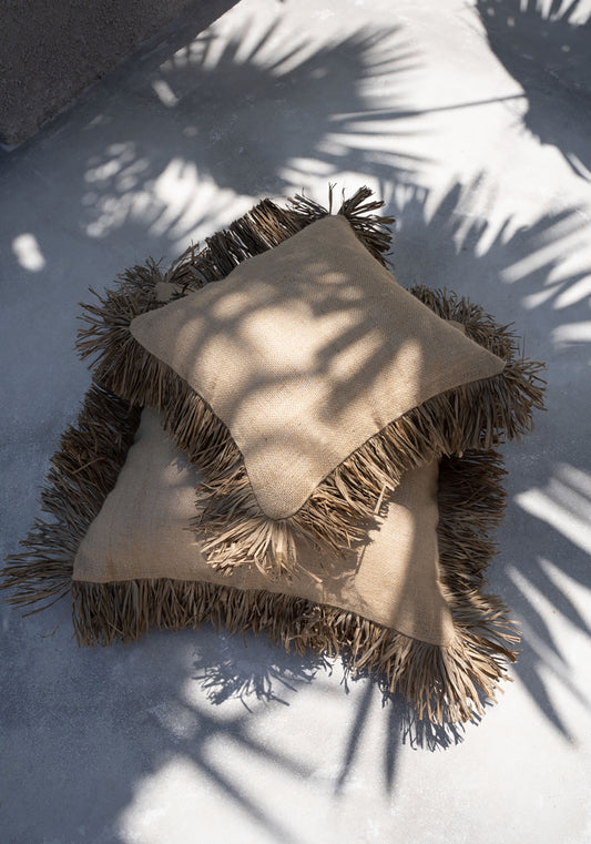 HOUSSE DE COUSSIN | BONITA | JUTE